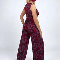 Rhythmic Print Jumpsuit