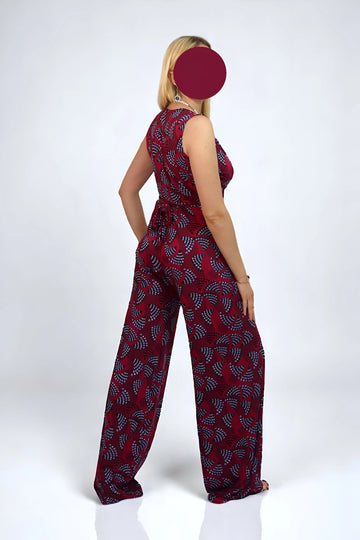 Rhythmic Print Jumpsuit