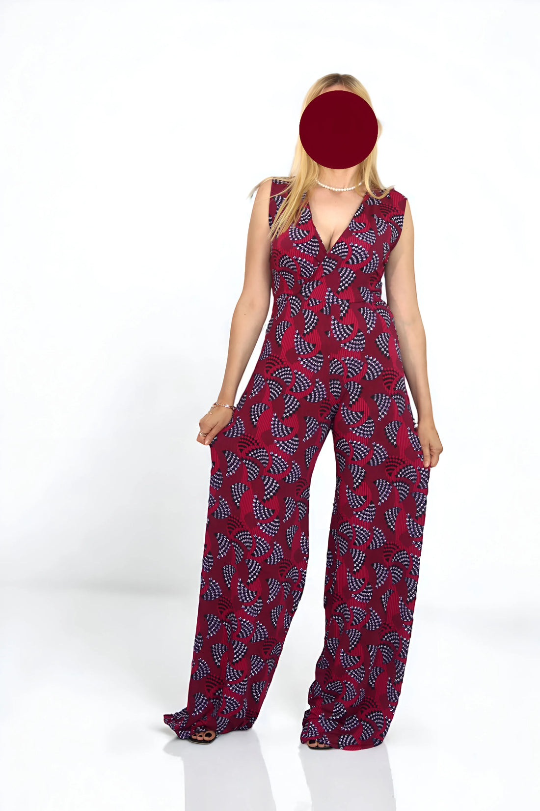 Rhythmic Print Jumpsuit