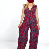 Rhythmic Print Jumpsuit